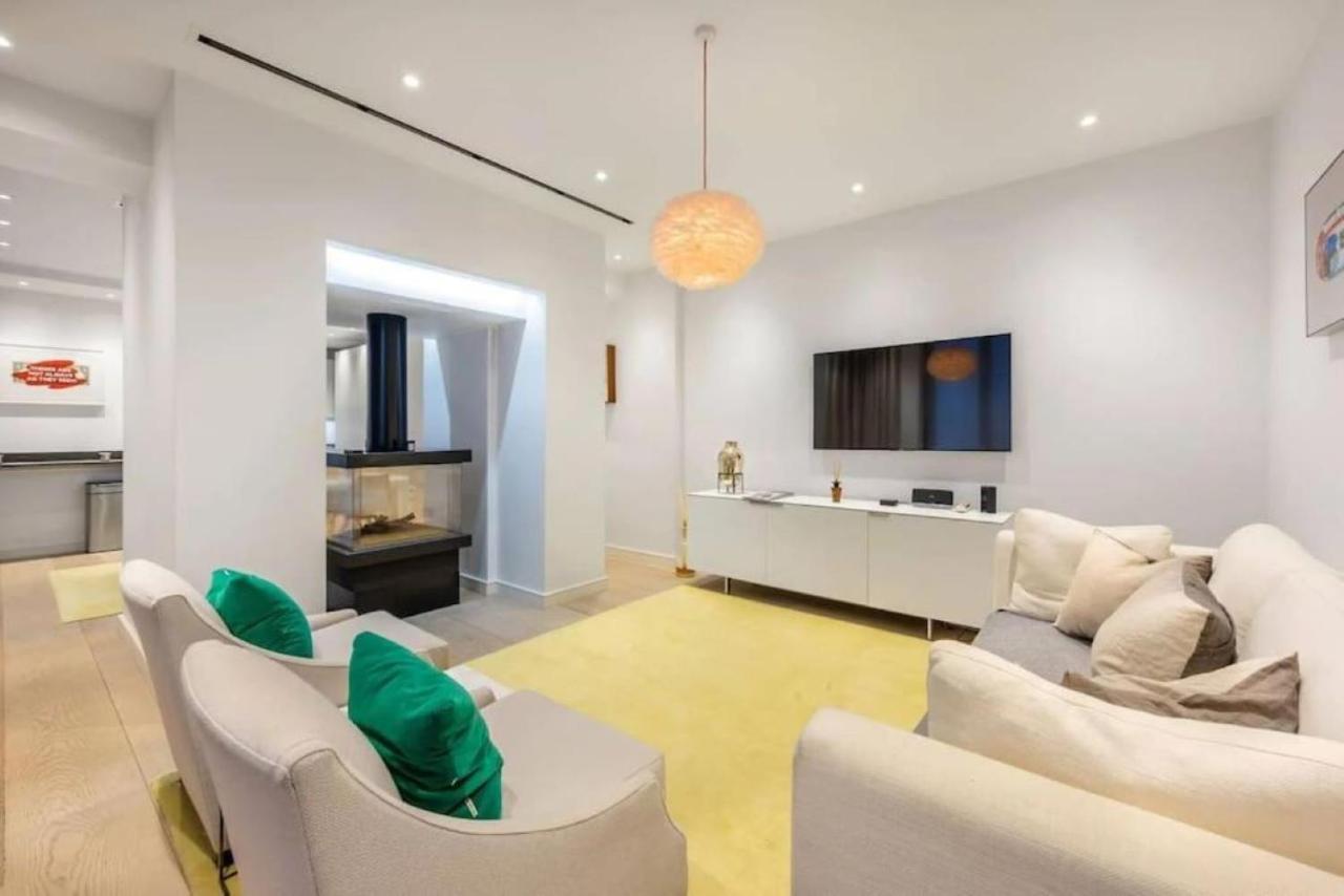 Posh 3 Bedroom Flat With Terrace And Indoor Fireplace In Mayfair, Near Hyde Park Londen Buitenkant foto