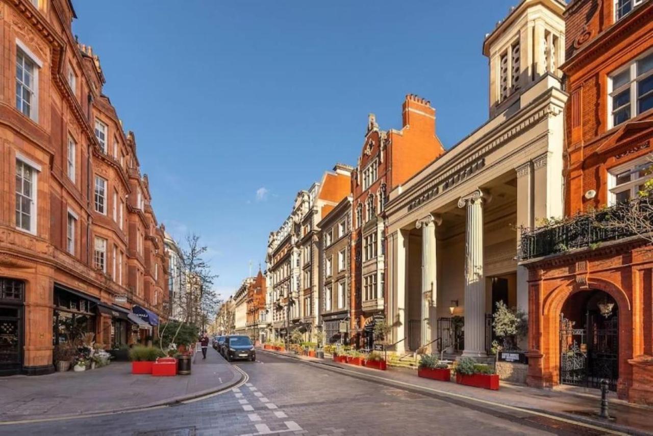 Posh 3 Bedroom Flat With Terrace And Indoor Fireplace In Mayfair, Near Hyde Park Londen Buitenkant foto